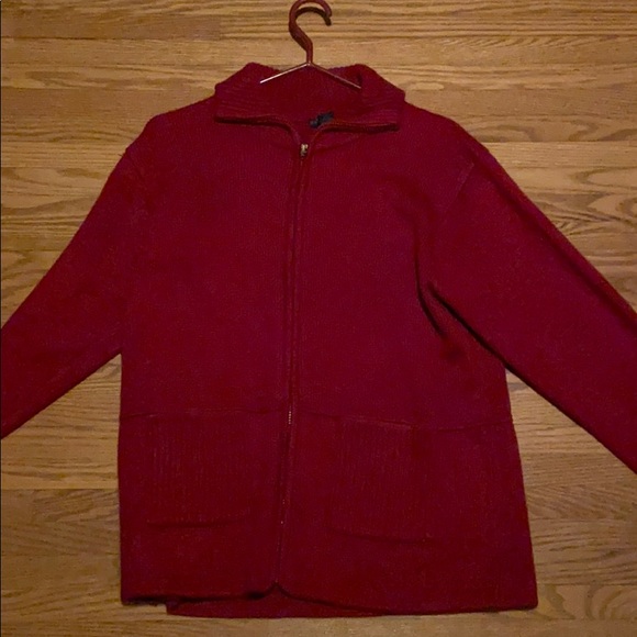 Women’s red cardigan - Picture 1 of 1